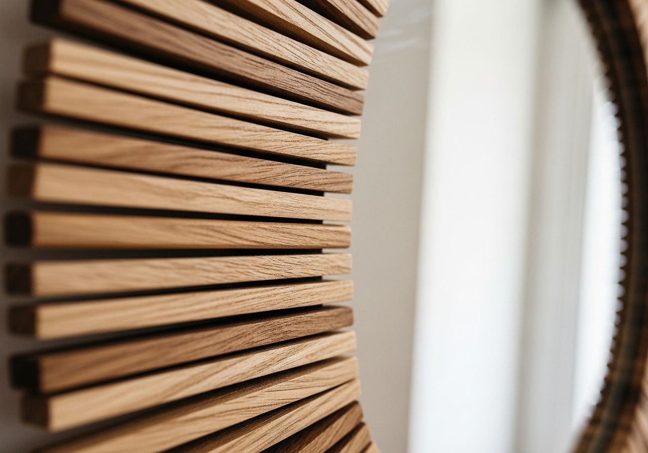 Samodzielne wykonanie ramy lustra z lamelami: Instrukcja krok po kroku i lista materiałów.